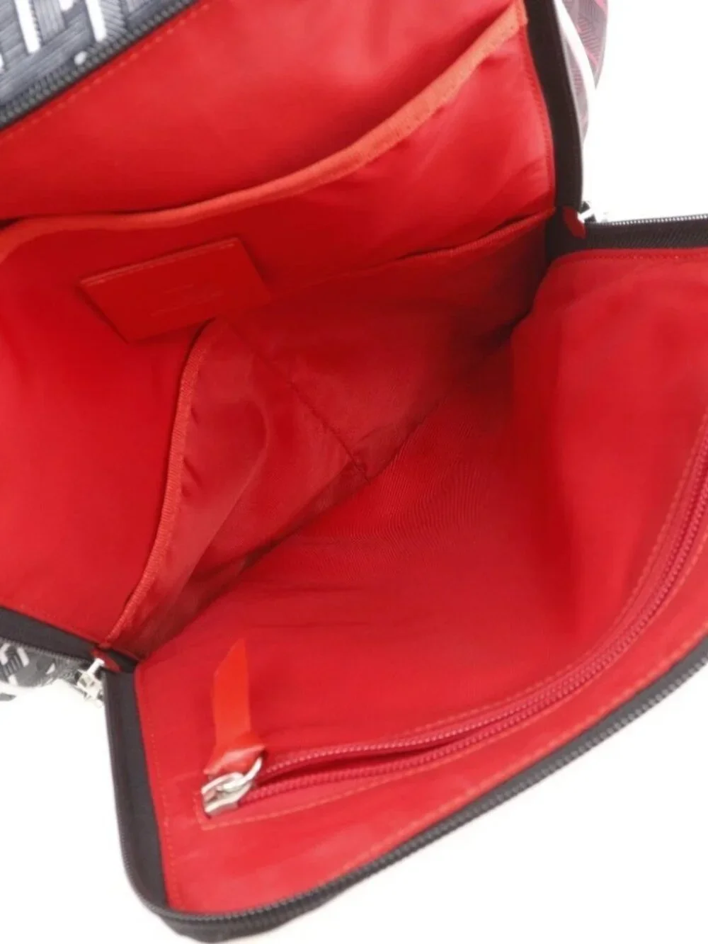 Christian Louboutin Backpack Backpack Daypack CL logo Red / black Nylon mens